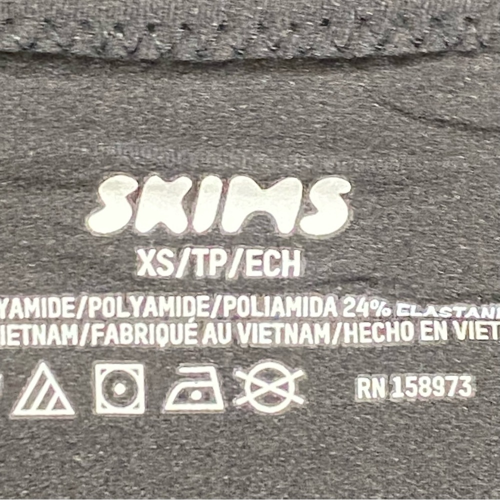 SKIMS sz XS Onyx Fits Everybody Tube Top New - Picture 7 of 9